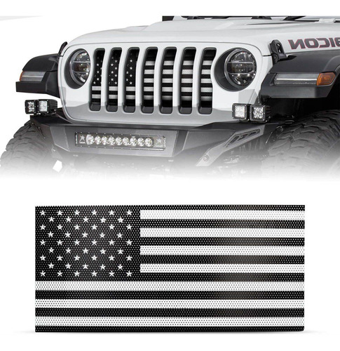 Inserto Parrilla Para Wrangler Aaiwa Mesh American Flag Grid