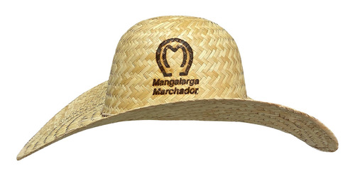 Chapéu Palha Mangalarga Trabalho Roceiro Pantaneiro