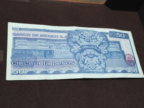 Billete $50 Pesos Del Año 1981