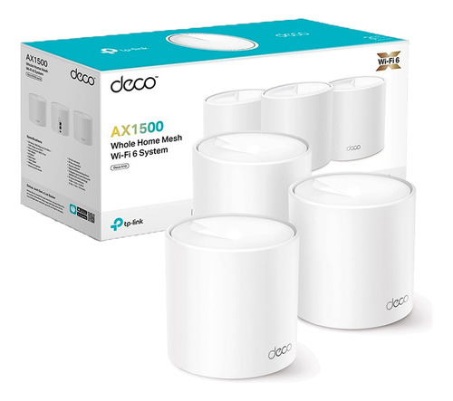 Deco X10 3 Pack Tp-link Mesh Sistema Wifi 6 Ax1500