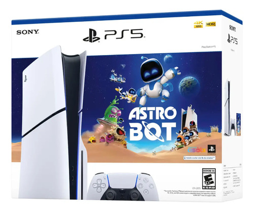 Consola Sony Playstation 5 Slim Disco Bundle Astro Bot 1tb