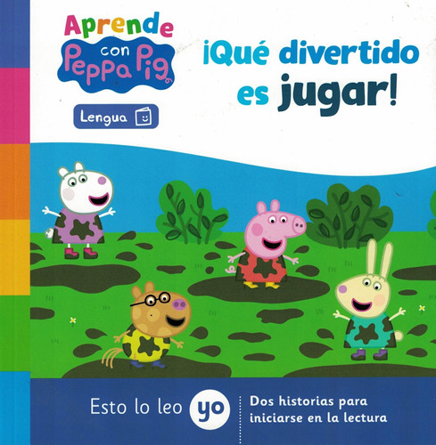 Libro Peppa Pig Aprende. Que Divertido Es Juga - Hasbro