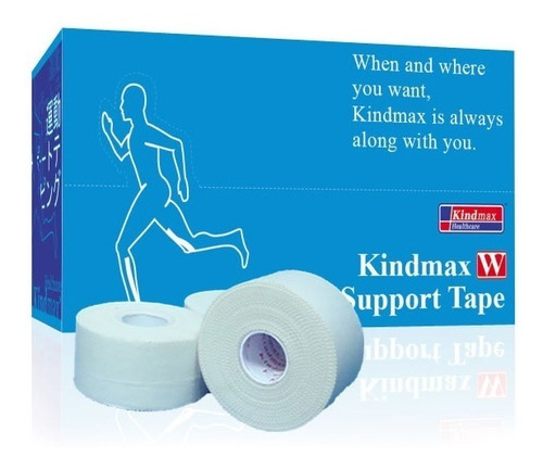 Leukotape Marca Kindmax 38 Mm X 13,7 Mt Blanco