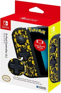 Controle D-pad Joy-con Esquerdo Pokemon Nintendo Switch Hori Cor Preto