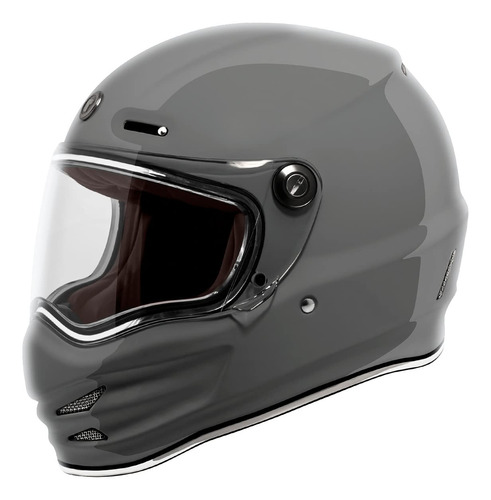 Torc T9 Casco De Motocicleta Retro De Cara Completa Aprobad.