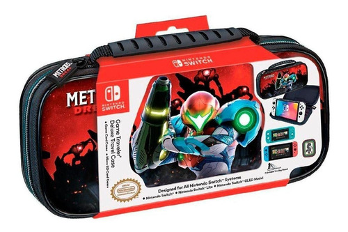 Estuche Game Traveler Deluxe Metroid Switch Oled Model