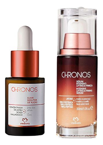 Natura Chronos Elixir Redutor De Rugas + Sérum Pró Firmeza | Frete grátis