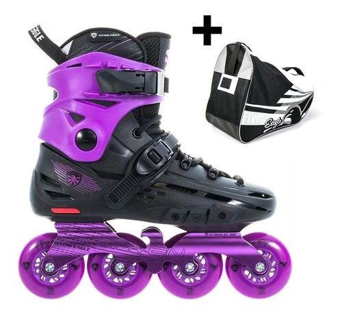 Imagen 2 de 4 de Patines Roller Flying Eagle F4 Reven Urbanos Cuatro Ruedas