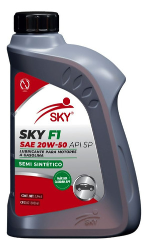 Aceite Sky F1 20w-50 Semisintético
