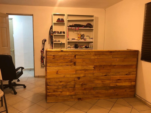 Recepcion En Madera De Pallets 