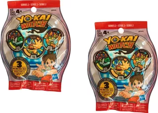 2 Bolsitas Yo-kai Watch Medal Mystery Bags, Series 2