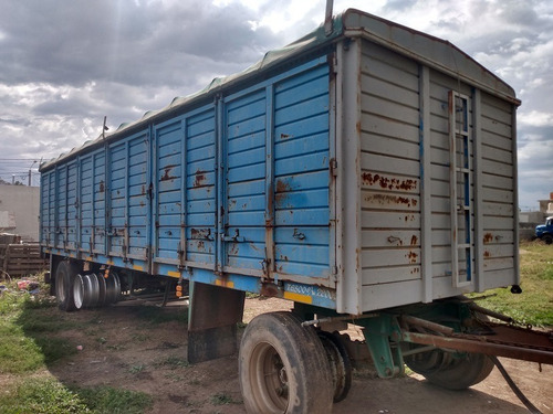 Acoplado Todo Puertas 04 Con Destape, Levanta Eje Sin Gomas