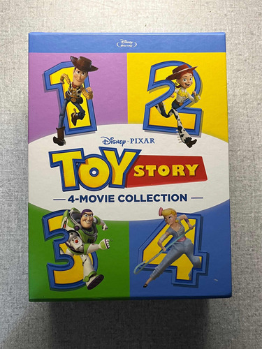 Toy Story Pack 4 Películas Blu-ray