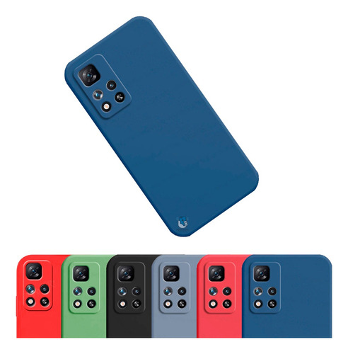 Case Protec Silicon Case Para Xiaomi Note 11 Pro+ (plus) 5g