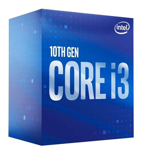 Micro Intel I3 10100 4.3ghz Socket 1200 10ma Gen 6mb Comet