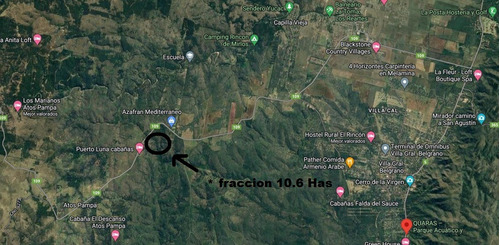 Fraccion Sobre Ruta 109 En Villa General Belgrano Apto Permuta