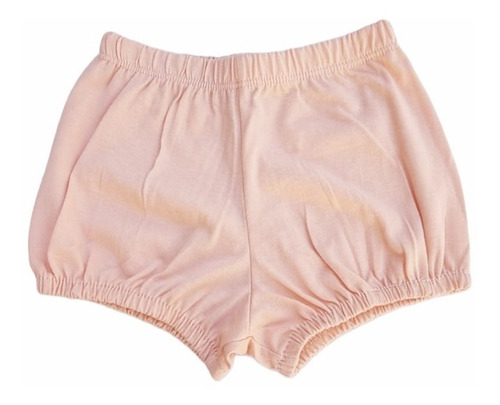 Imagen 2 de 3 de Conjunto Bebe Remera Estampada Combinada Bombachudo Liso