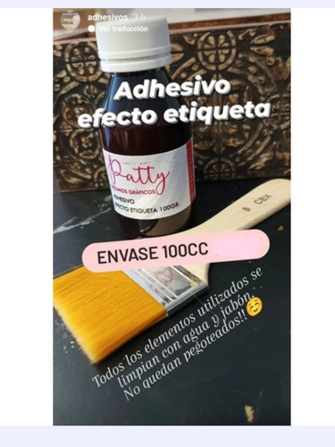 Adhesivo Etiqueta Tac + 5 Laminas Foil Metalizado 