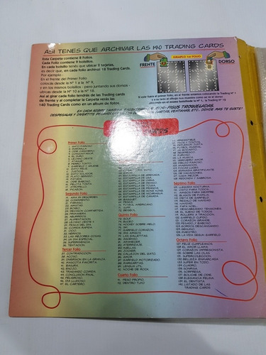 Imagen 3 de 8 de Antiguo Álbum Figuritas Garfield + 115 Figuritas Mag 58598