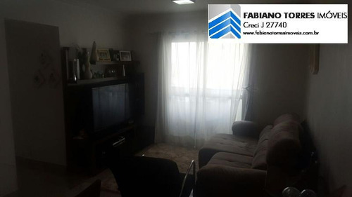 Apartamento Para Venda Em Santo André, Vila Floresta, 2 Dormitórios, 1 Banheiro, 1 Vaga - 1341_2-549783