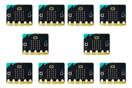Placa Madre 10x Bbc Microbit V2.0: Una Introducción A Los Gr
