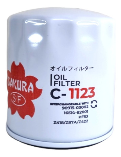 Filtro Aceite Para Chrysler Pt Cruiser 2.4 2001-2010 C-1123
