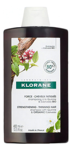  Klorane Champú Quinina & Edelweiss Ecológica 400ml