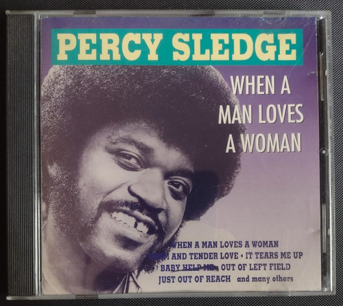 Cd Percy Sledge When A Man Loves A Woman