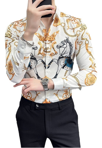 Camisa De Caballo Para Hombre, Camisas De Lujo, Blusa Para F