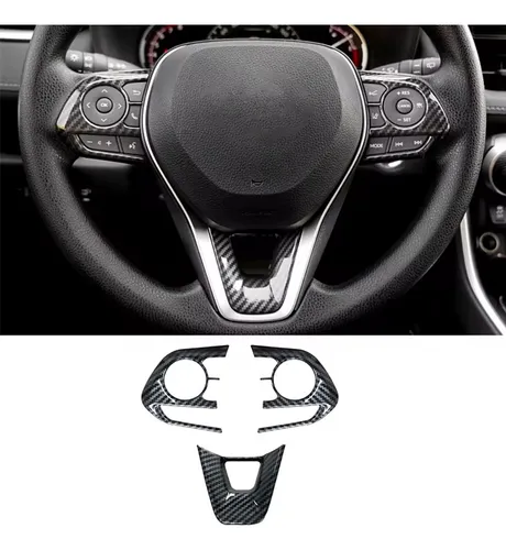 Adhesivo Abs Para El Marco Del Volante Del Coche, Con Forma