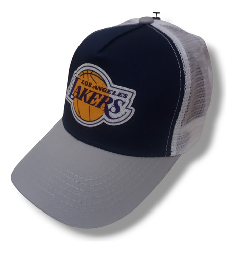 Gorra Trucker Gabardina Lakers Equipos Deportes Premium Moda