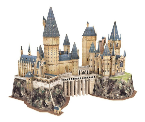 Harry Potter - Castillo Hogwarts - Puzzle 3d - Cubicfun