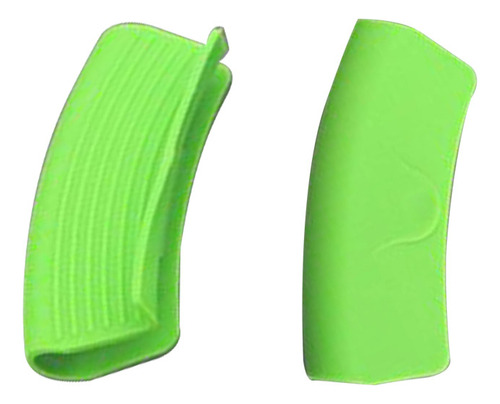 Clipes De Placa Verdes Anti-escaldadura, Capas De Silicone P