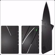 Faca Cartão Canivete Tático Iain Sinclair Cardsharp Kit 10