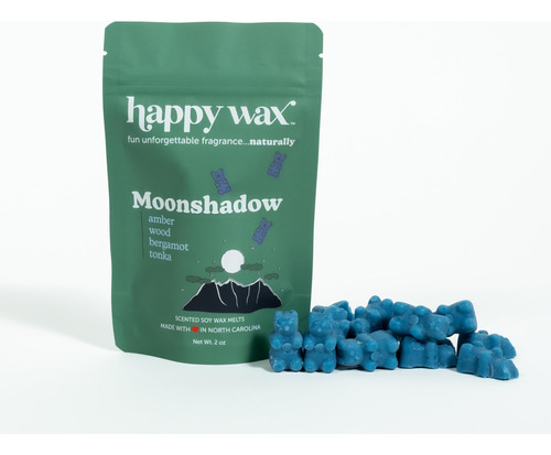 Happy Wax Moonshadow - Cera Perfumada De Oso Para Derretir 