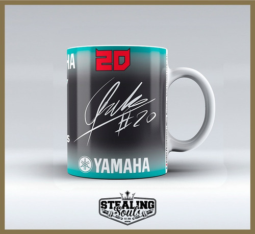 Taza Fierrera Motogp - Fabio Quartararo | Yamaha / El Diablo