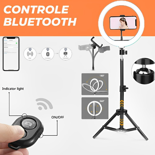 Iluminador Ring Light Ring Light Led Right Light Tripe