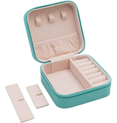 Imagen 2 de 7 de Joyero Estuche Portátil Organizador De Viaje