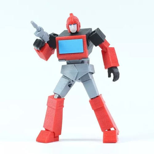 Transformers - Ironhide G1 - Articulado - 3d.proyectando