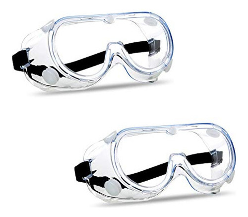 Super More (2pcs) Gafas Protectoras Antivaho De Seguridad Le