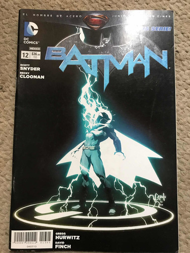 Comic Dc Batman Numero 12 En Español (Usado)