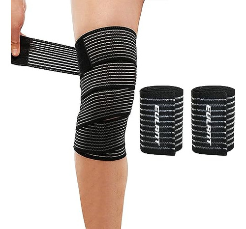 Vendaje Elástico De Compresión De Rodilla, Soporte De Tobill