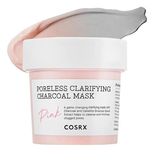 Cosrx Poreless Clarifying Charcoal Mask Pink Mascarilla Tipo de piel Grasa