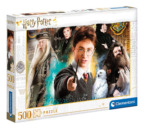 Puzzle Clementoni Harry Potter 500 Piezas Calidad Hd  El Rey