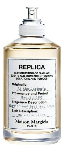 Perfume Maison Margiela Réplica At The Barbers Edt, 100 ml