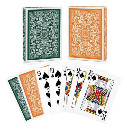 Paquete De 2 Cartas, Mazo De Cartas, Divertido Juego De Cart