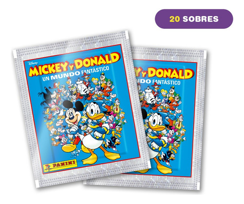 Pack Mickey Y Donald (20 Sobres)