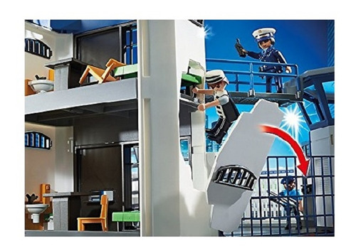 Playmobil Comisaria Policía Con Prisión 6919