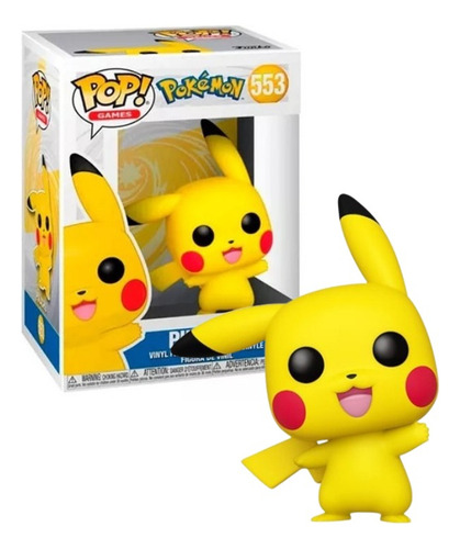 Funko Pop! Games: Pokemon - Pikachu #553
