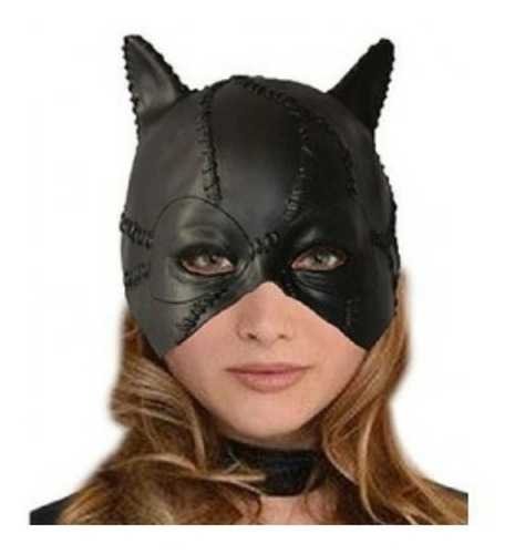 Imagen 1 de 2 de Mascara Gatubela Cat Woman Halloween Latex